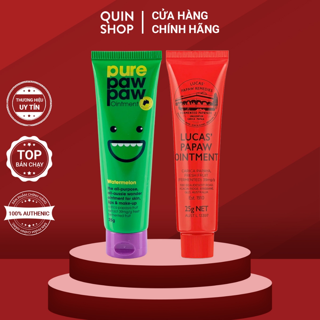 [HÀNG CÔNG TY] Kem Dưỡng Đa Năng Lucas & Pure Paw Paw Ointment 25g