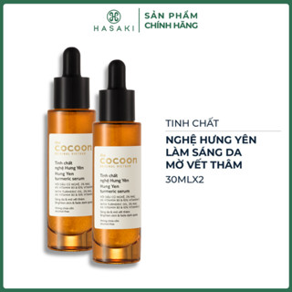  Combo 2 Tinh Chất Cocoon Chiết Xuất Từ Nghệ Hưng Yên 30ml Hasaki Sản Phẩm Chính Hãng 