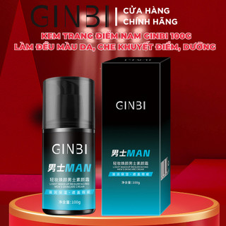 KEM TRANG ĐIỂM NAM GINBI 100G - DƯỠNG ẨM, CHE KHUYẾT ĐIỂM, CHE MỤN, CHE VẾT THÂM