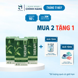  Dầu Tràm Khuynh Diệp Therapy 3M Cho Bé Sơ Sinh Giúp Kháng Khuẩn Ngừa Cảm Lạnh - Lọ 30 ml 