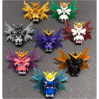 Mô hình lắp ráp Gundam Mecha Robot Gundam Mini Unicorn Strike Freedom đồ chơi lắp ráp