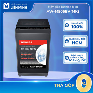 Máy Giặt Cửa Trên Toshiba AW-M905BV(MK) 8 Kg / AW-M1000FV(MK) 9 Kg / AW-M1100JV(MK) 10 Kg [Giao Toàn Quốc]