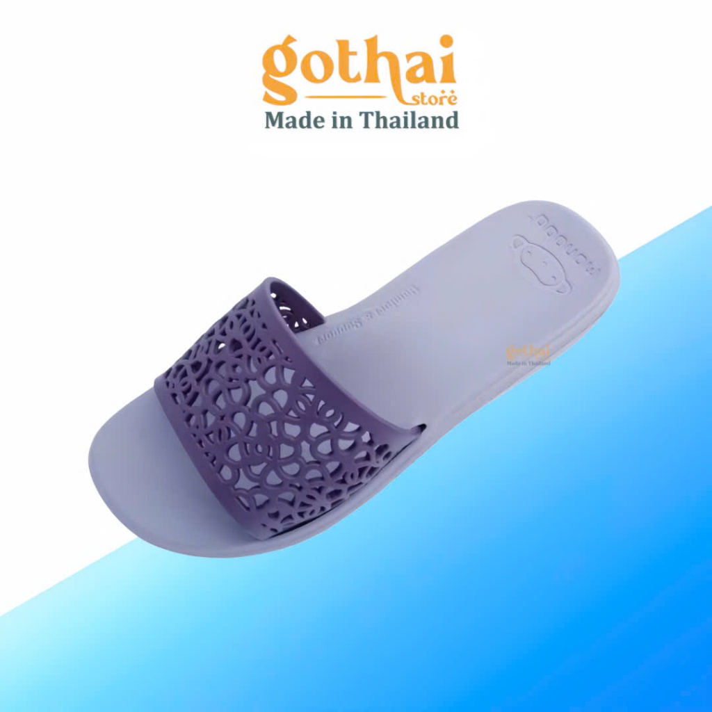 Dép nữ trung niên Thái Lan quai ngang chất cao su nhẹ chống trơn trượt Monobo - Moniga 4.2