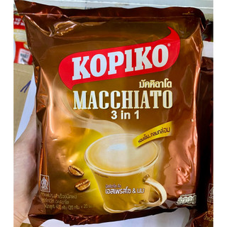Cà Phê Sữa Kopiko Macchiato 3in1 Thái Lan 400g (Bịch 20 gói)