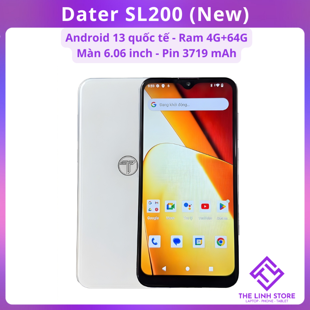 Điện thoại Dater SL200 mới Fullbox - ram 4G 64G Android 13 Quốc tế | BigBuy360 - bigbuy360.vn