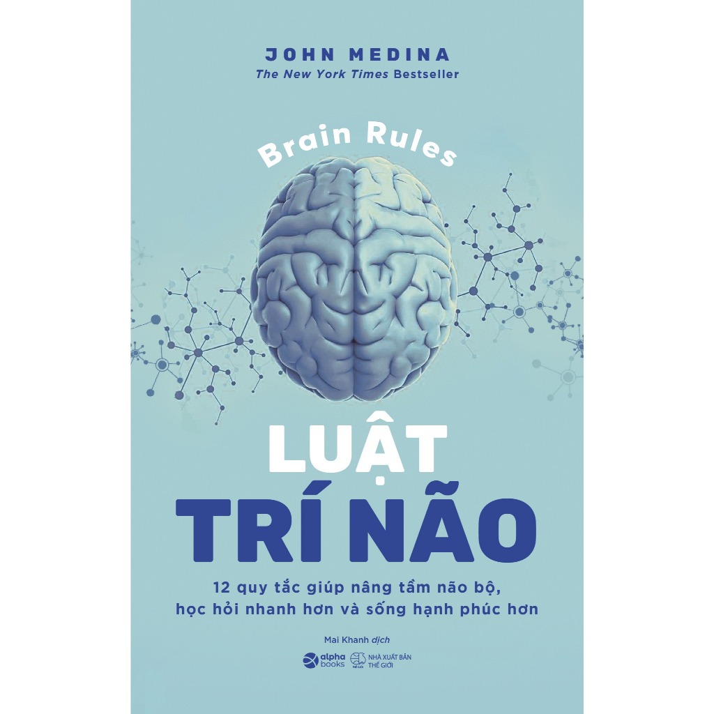 Sách - Luật Trí Não (Tái Bản 2025) - Alpha Books