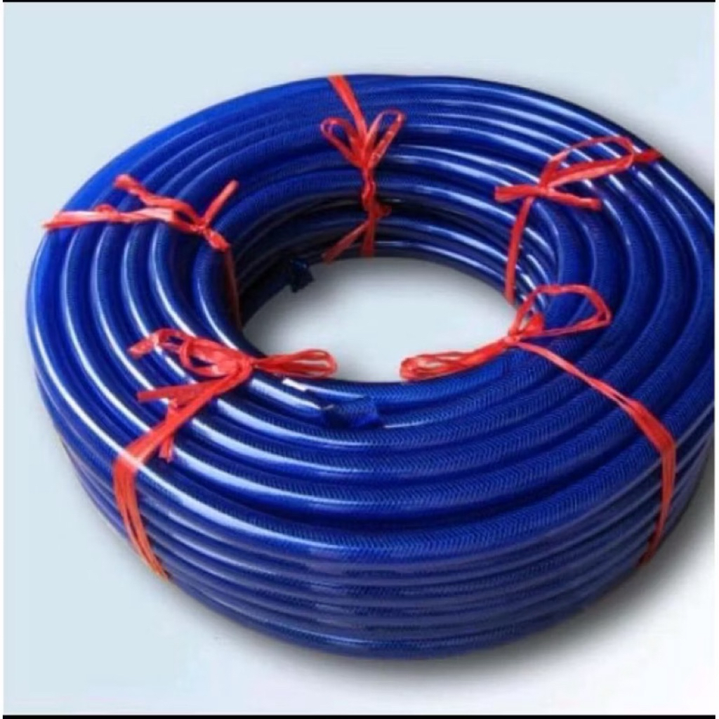 ( Bán theo mét )Ống nước nhựa dẻo màu xanh 2 lớp nhựa 1 lớp lưới phi 18mm (~ống  phi 21 pvc)   (tặng