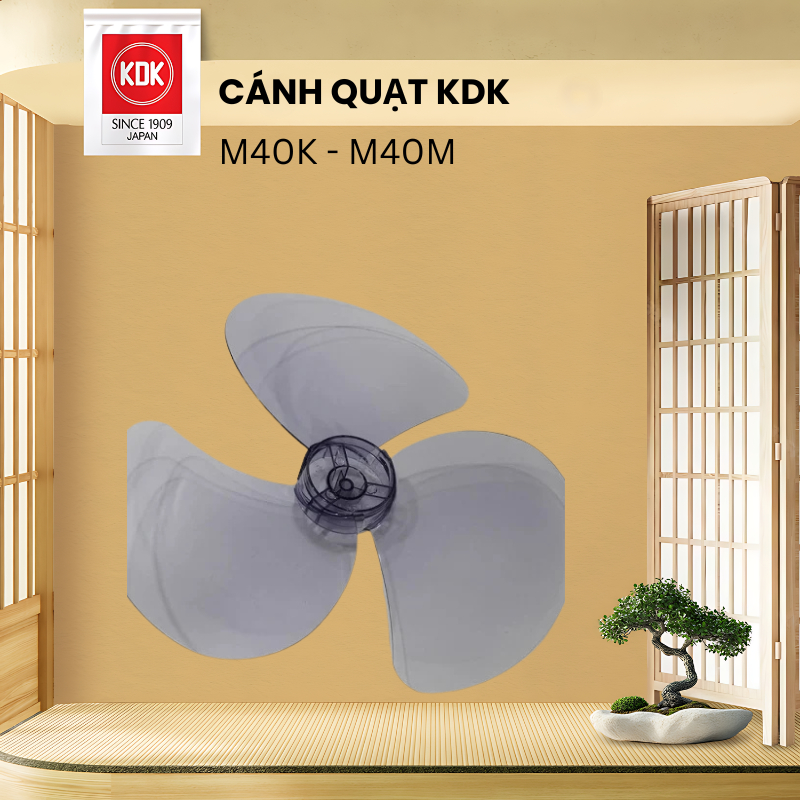 Cánh Quạt KDK M40K - M40M - Hàng Chính Hãng - 3 Cánh / 40cm - Linh Kiện Quạt KDK