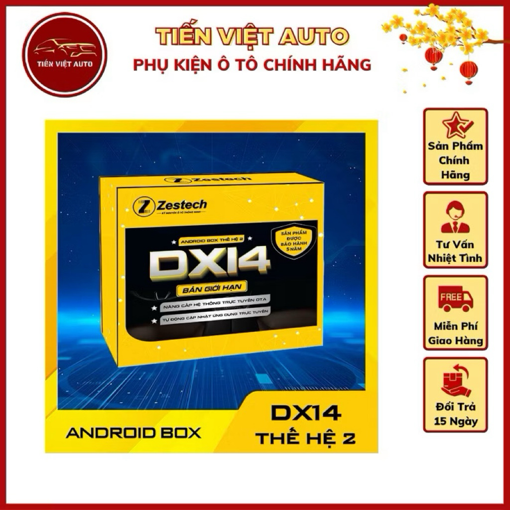 Bộ Android Box Zestech DX14 PLUS Bản Giới Hạn, Cấu Hình Siêu Mạnh, Bảo Hành 5 Năm