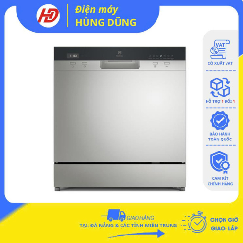 [ SHIP HOẢ TỐC ĐÀ NẴNG, HUẾ ]  Máy rửa chén bát mini Electrolux ESF6010BW 1480W / EFC3862MS Mẫu Mới