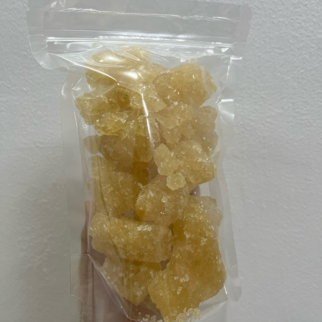 Đường phèn vàng Quảng Ngãi, 2kg đường phèn Quảng ngãi túi zip, Đường phèn hạt, Đường phèn nhuyễn