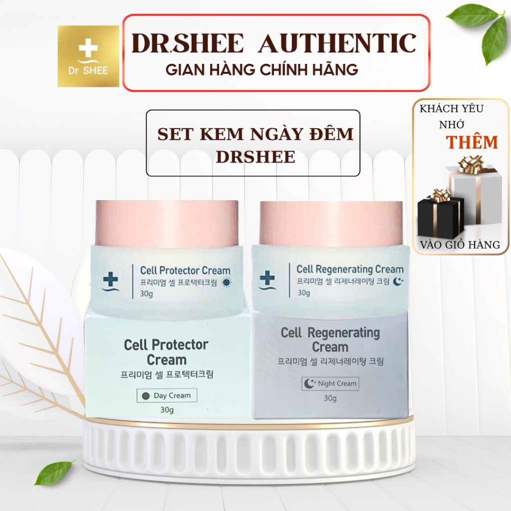 Dr.Shee face ngày đêm, kem face dưỡng Dr shee, kem dưỡng trắng da, giảm thâm nám cho da nhạy cảm