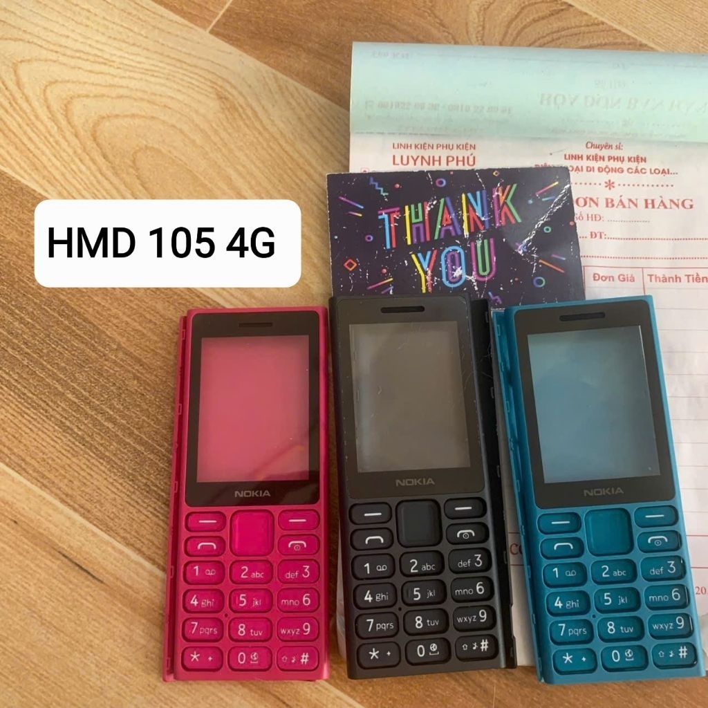 Vỏ nokia HMD 105 4g có bàn phím