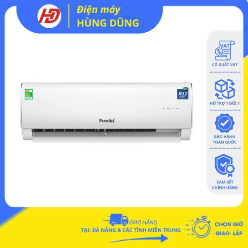 [ SHIP HỎA TỐC TẠI ĐN] Điều Hòa Funiki 9000Btu 1 chiều Inverter HSC09TMU/HIC09TMU - BHCH