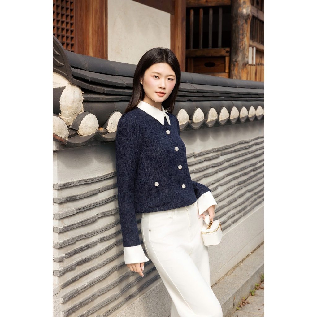 (Harmony) Quần jean ống suông, chất liệu mềm mướt, đứng form tôn dáng thời trang nữ Calie Qj027 | BigBuy360 - bigbuy360.vn