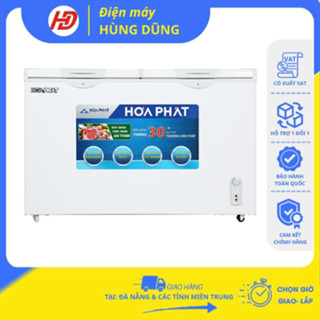 [SHIP HỎA TỐC ĐN] Tủ đông Hòa Phát 400l  INVERTER HCFI 666S1Đ2/HPF AD8352 1 ngăn đông BH 30 tháng