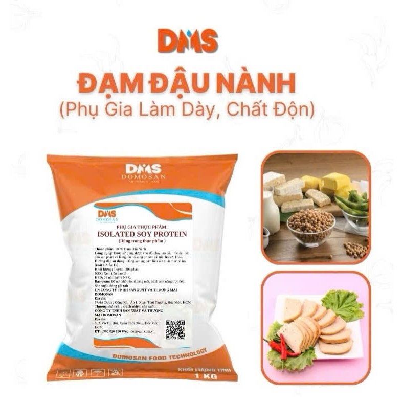 1KG ISOLATED SOY PROTEIN (ĐẠM ĐẬU NÀNH)