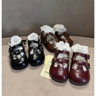  Giày cho bé - Giày búp bê HÀNG ĐẸP phong cách Vintage cho bé gái phối đồ thời trang đi học đi chơi L24 
