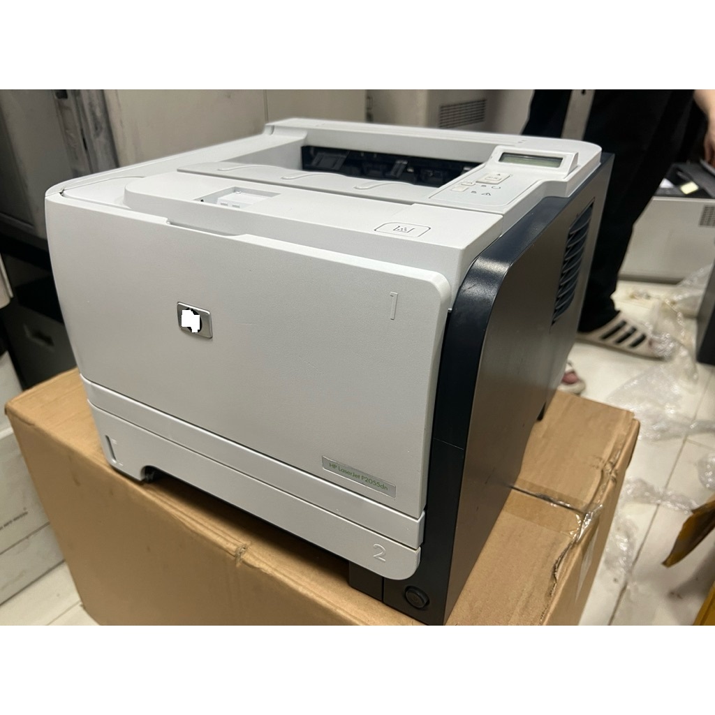 Máy in P 2055DN 2055 2055D - máy in 2 mặt, in mạng đã qua sử dụng