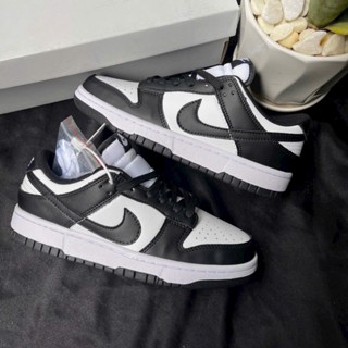   Ảnh Thậtl  Giày Thể Thao SB Dunk Low Retro Màu Đen TrắngBản Siêu  Cấp Giày JD SB đen trắng cổ thấp 