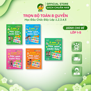 Sách - HOT Túi Trọn Bộ Toán Học Chuyên Sâu - Học Đâu Chắc Đấy Lớp 1,2,3,4,5 - Cả Năm