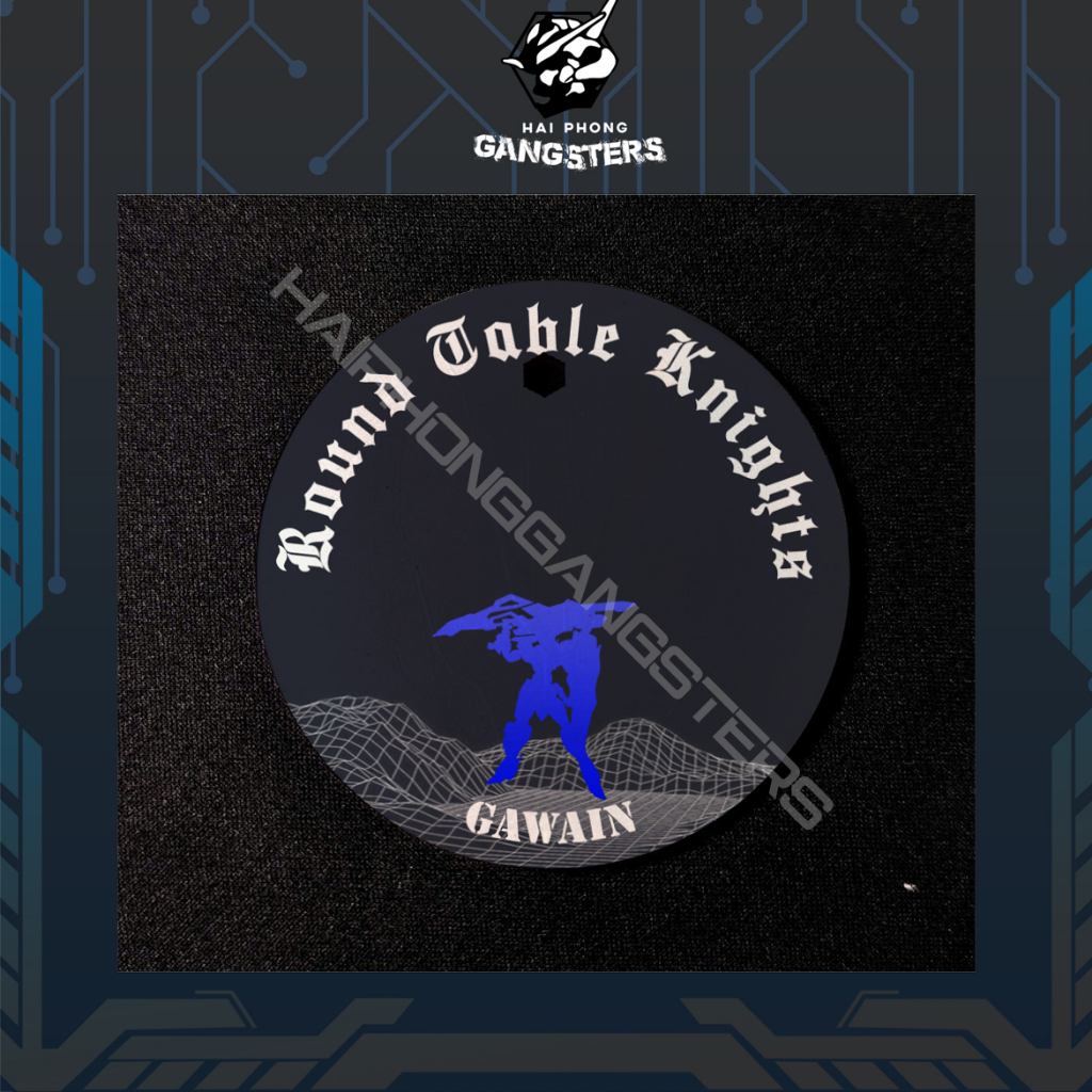 [Nhắn shop trước]RTT5 - ROUND TABLE SNAA Gawain - Base/móc khóa mica Gundam SNAA