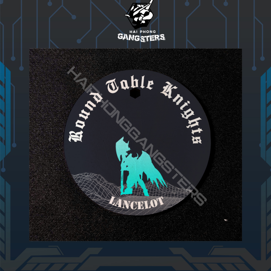 [Nhắn shop trước]RTT3 - ROUND TABLE SNAA LanceLot - Base/móc khóa mica Gundam SNAA