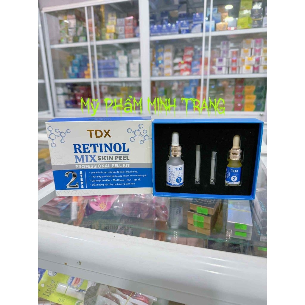 Serum Peel Da TDX RETINOL MIX SKIN PEEL Dược Liệu MP Vàng