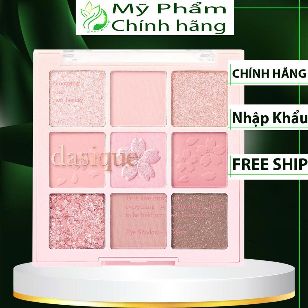 Bảng Mắt Dasique 26 Romantic Blossom Tone Hồng Tím Hoa Anh Đào Siêu Đẹp