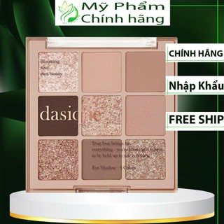  Bảng Phấn Mắt Dasique 10 Autumn Breeze Loại 9 Ô Màu Tone Cam Nâu Dễ Dùng 