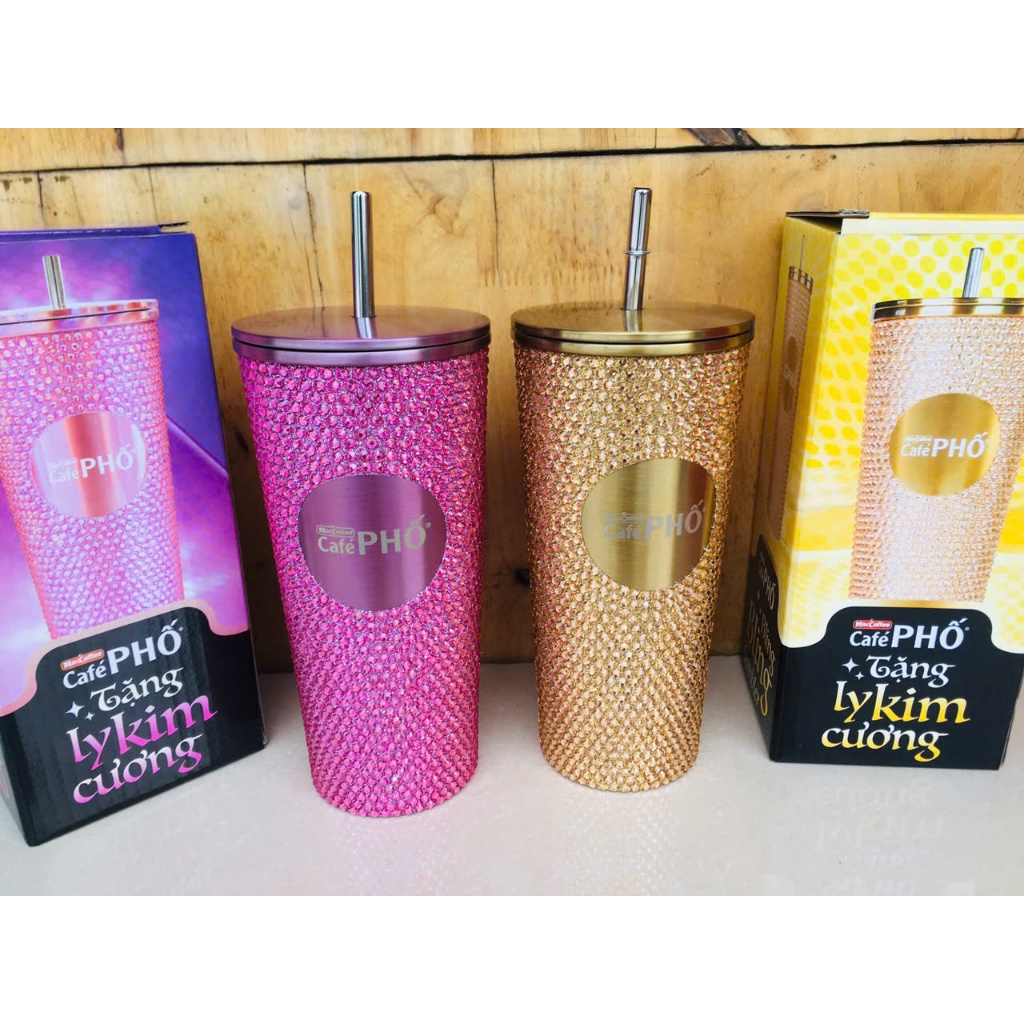 Ly Giữ Nhiệt Inox Café Phố 550ml