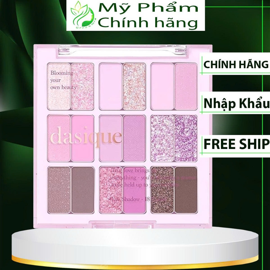 Bảng Phấn Mắt Dasique 18 Berry Smoothie 18 Ô Màu Dasique Shadow Palette 18 Colors