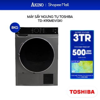  Máy sấy ngưng tụ Toshiba 8 kg TD-K90MEV SK  - Bảo Hành Chính Hãng 