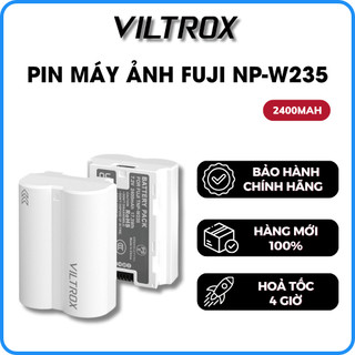Pin VILTROX NP-W235 2400mAh For Fujifilm Có Thể Sạc Lại - Bảo Hành 12 Tháng