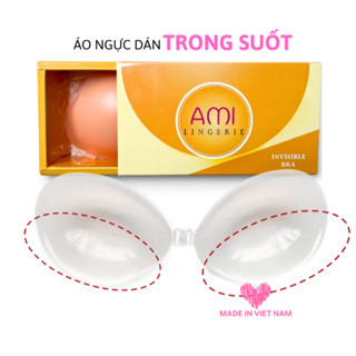   Peinn  Áo Dán Silicon Trong Suốt Giúp Nâng Ngực Tạo Khe Tái Sử Dụng Nhiều Lần Có Kèm Dây Trong  463 