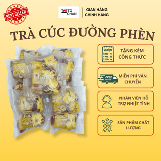  Trà Cúc Đường Phèn Totto Tốt Cho Sức Khỏe Uống Nóng Mùa Đông - Set 20 Gói Tiện Lợi 