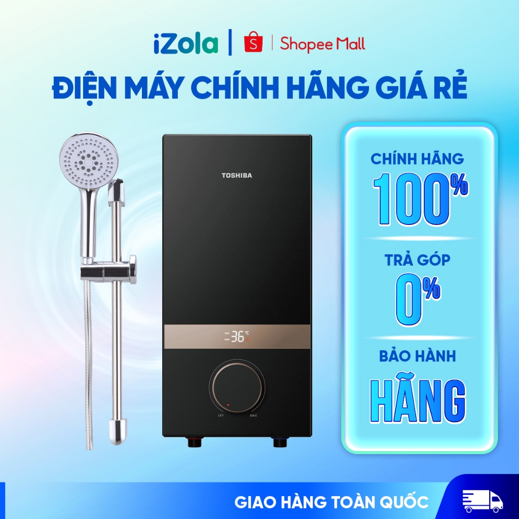 TWH-45EMCPVN(K)-CB - Máy nước nóng trực tiếp Toshiba 4500W TWH-45EMCPVN(K)-CB - Hàng chính hãng