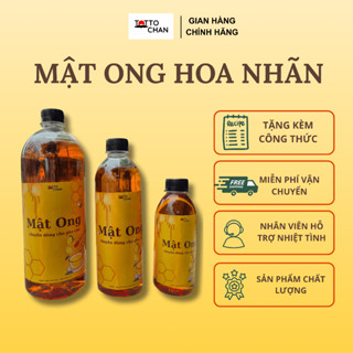  Mật Ong Hương Nhãn Totto Mật Ong Pha Chế Nguyên Liệu Pha Chế Totto Chan Dạng Chai Nhiều Kích Cỡ 