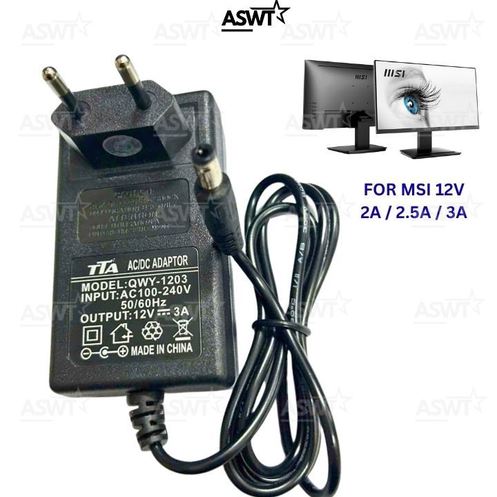 Cục nguồn màn hình MSI bảo hành 1 năm - FULL VAT, sạc màn hình MSI