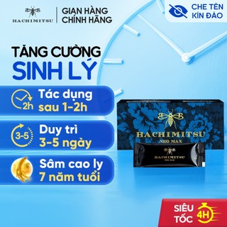  Tinh chất phục hồi sức khỏe và tăng cường sinh lý nam giới Hachimitsu bản cao cấp - Hộp 12 gói 