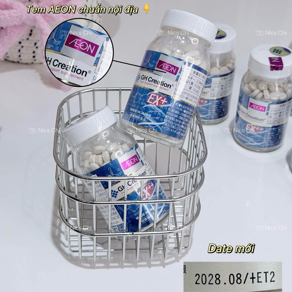 [Nội địa 100%] Viên uống hỗ trợ phát triển chiều cao GH Creation