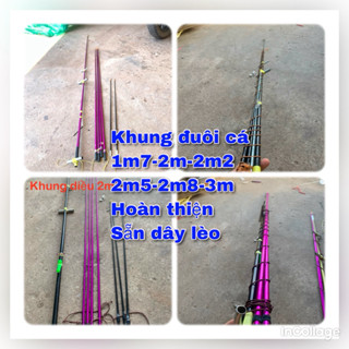  khung diều đuôi cá các loại  2m-2m2-2m5-2m8-3m  
