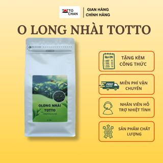  Trà Olong Nhài Totto Cao Cấp - Chuyên Pha Trà Sữa Trái Cây Olong Kem - Gói 500g 