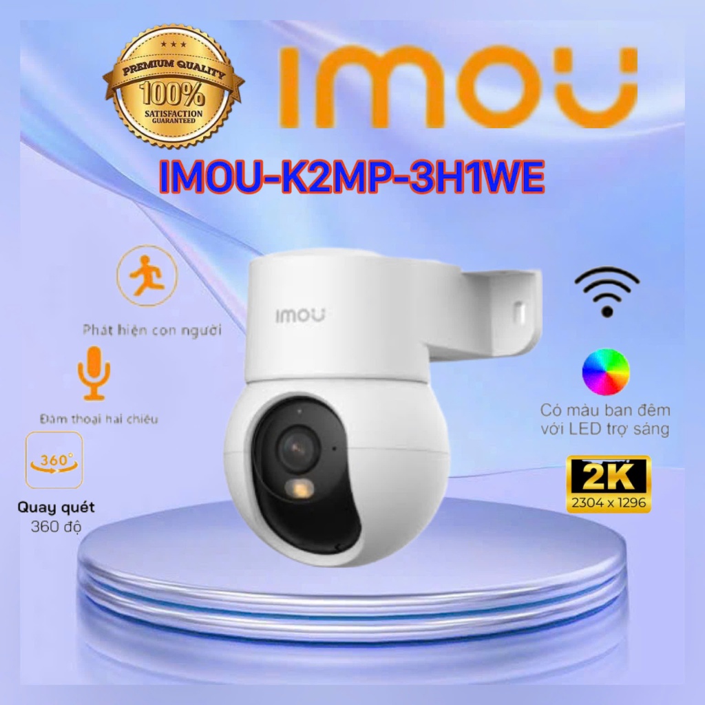 Camera Wifi trong nhà iMOU Ranger Mini 3MP (IPC-K2MP-3H1WE)