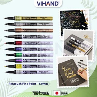  Bút sơn dầu vẽ đa chất liệu Sakura Pentouch Marker - Fine Point 1.0mm 