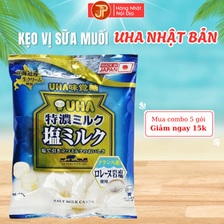 Kẹo UHA Nhật Bản 67g – Kẹo Sữa / Kẹo Sữa Muối – Kẹo cứng Chuẩn Nội Địa Nhật Bản – Hàng Nhập Chính Hãng