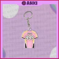 (Keychain)Móc khóa áo bóng của idol nhà Gà, móc khóa mica viền trong, móc khóa đu idol