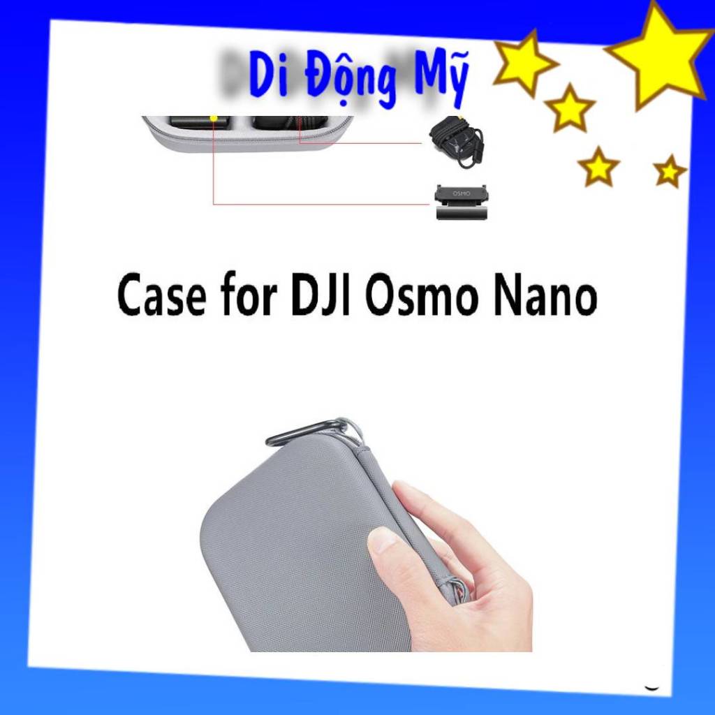 Hộp đưng DJI Osmo Nano - Case bảo vệ, Túi đựng chống sốc, chống nước cho máy ảnh DJI Osmo Nano