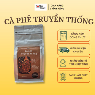  Cà Phê Phin Truyền Thống Totto Đậm Đà Hương Thơm Dài Lâu - Pha Phin Chuẩn Vị - Gói 500gr 
