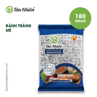 Bánh Tráng Mè Tân Nhiên 180g - Bánh tráng mè đặc sản Tây Ninh